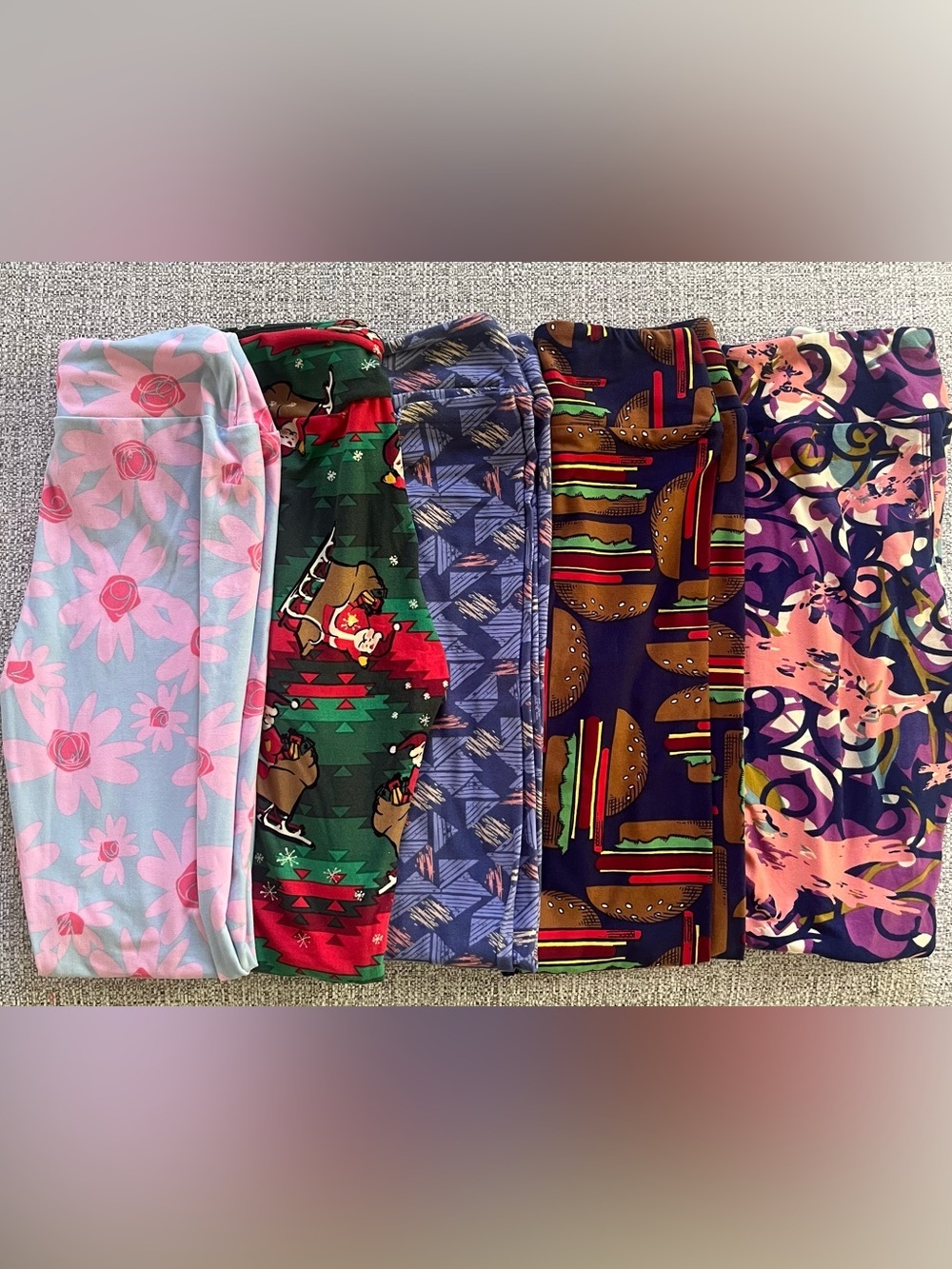 Lularoe Tween Leggings set of 5 NWOT